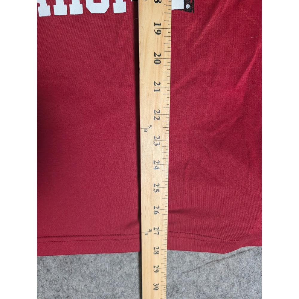Under Armour Oklahoma Sooners HeatGear Crimson‎ Red Graphic Athletic T-Shirt XL - Picture 7 of 11
